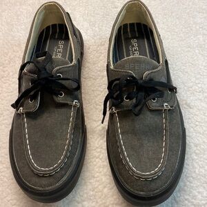 Sperry Top-Sider Canvas Boat Shoe EUC Size 8M